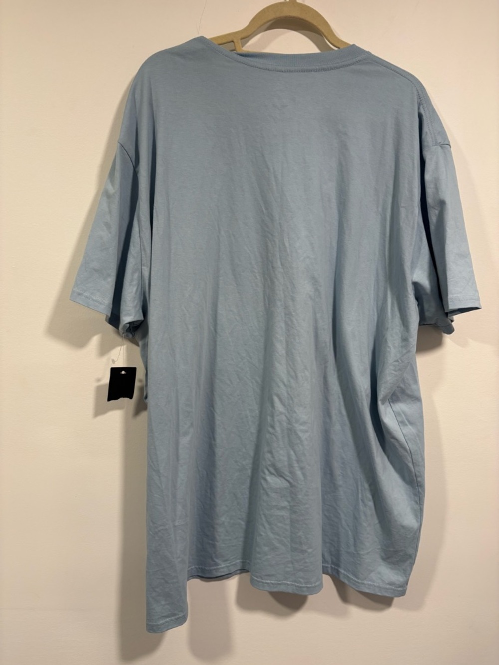 adidas Men's Pale Blue Short-Sleeve Crew Tee - Picture 5 of 5